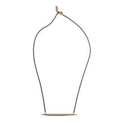 Petite Quill Lateral Necklace