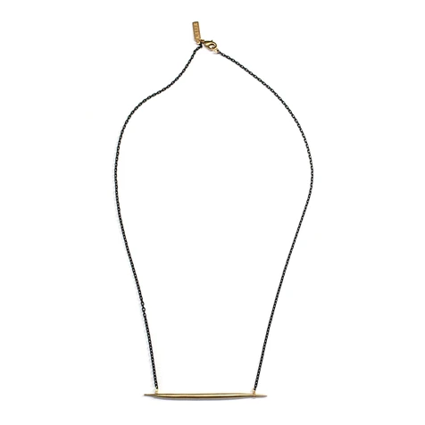 Petite Quill Lateral Necklace